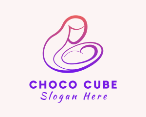 Midwife - Baby Breast Feeding Clinic logo design