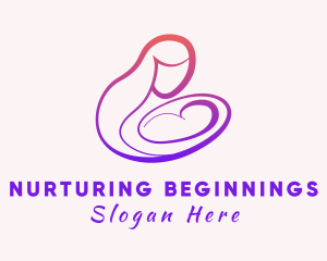 Doula - Baby Breast Feeding Clinic logo design