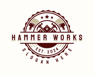 Hammer - Hammer Painting Renovation logo design