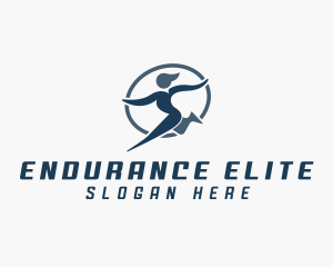 Triathlon - Sports Running Tournament logo design