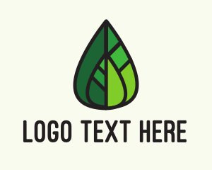 Leaf - Herbal Leaf Mosaic logo design