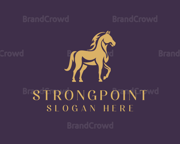 Walking Horse Equestrian Logo