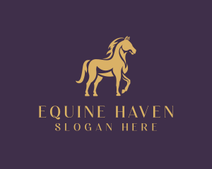 Walking Horse Equestrian  logo design