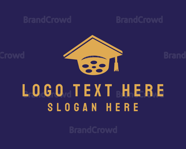 Film School Graduate Logo