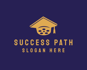 Graduate - Film School Graduate logo design