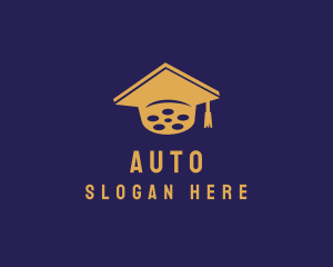 Outdoor-cinema - Film School Graduate logo design