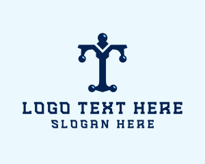 Application - Tech Firm Letter T logo design