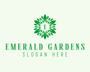 Vegan Botanical Garden  logo design