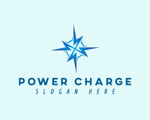 Electronic Power Lightning logo design