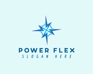 Electronic Power Lightning logo design