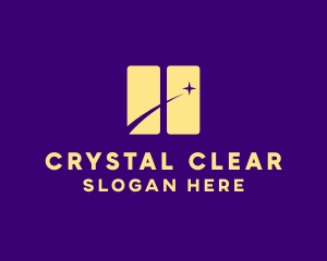 Window Cleaning - Shooting Star Window logo design