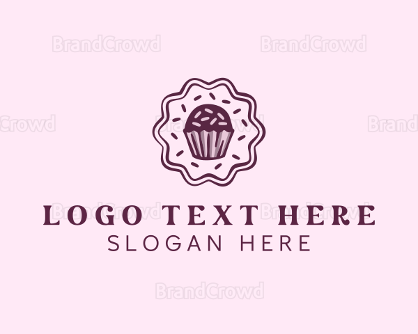 Brigadeiro Pastry Dessert Logo