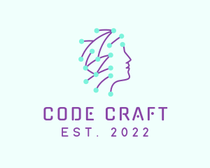 AI Tech Programming logo design