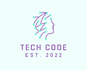 AI Tech Programming logo design