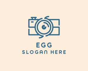 Vlogger - Camera Studio Photography logo design