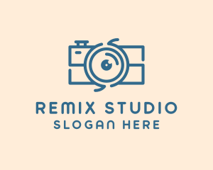 Camera Studio Photography logo design