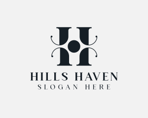 Stylish Fashion Boutique Letter H logo design