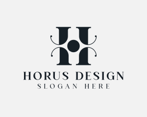 Stylish Fashion Boutique Letter H logo design