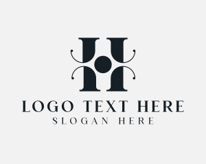 High End - Stylish Fashion Boutique Letter H logo design