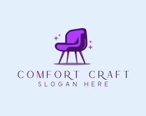 Upholstery - Simple Chair Upholstery logo design