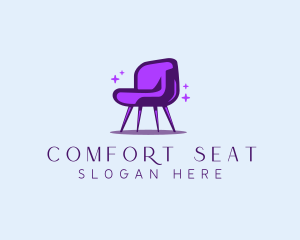 Chair - Simple Chair Upholstery logo design