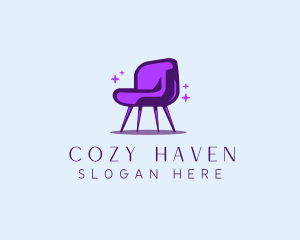 Simple Chair Upholstery logo design