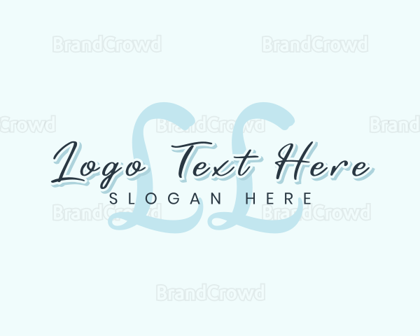 Beauty Salon Cosmetics Logo