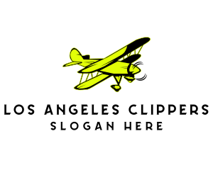 Pilot Cap - Flying Pilot Airplane logo design