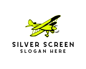 Aircraft - Flying Pilot Airplane logo design