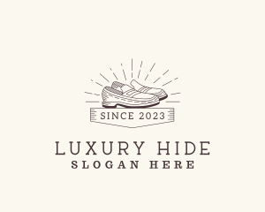 Leather - Shoe Loafers Boutique logo design