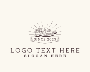 Leather - Shoe Loafers Boutique logo design