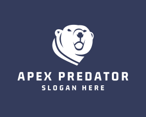 Predator - Wild Polar Bear logo design