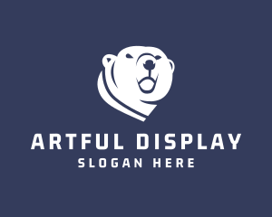 Wild Polar Bear logo design