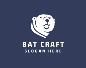 Wild Polar Bear logo design