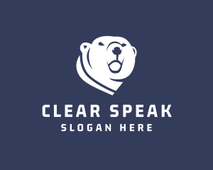 Wild Polar Bear logo design