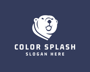 Wild Polar Bear logo design