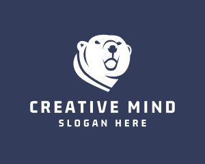 Wild Polar Bear logo design