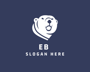 Wild Polar Bear logo design