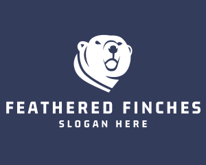 Wild Polar Bear logo design