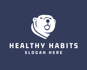 Wild Polar Bear logo design