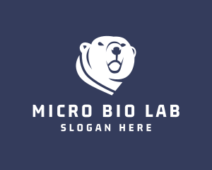 Wild Polar Bear logo design