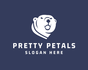 Wild Polar Bear logo design