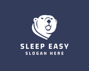 Wild Polar Bear logo design