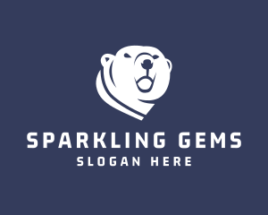 Wild Polar Bear logo design