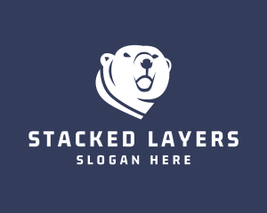 Wild Polar Bear logo design