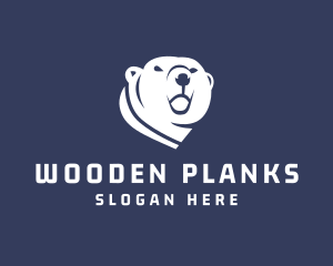 Wild Polar Bear logo design