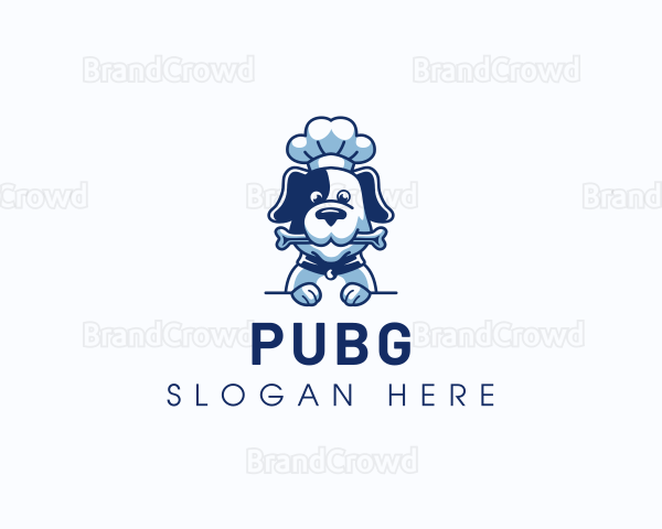 Chef Dog Pet Logo