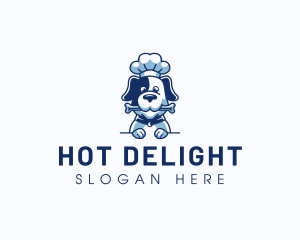 Chef Dog Pet logo design