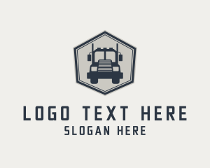 Transportation Truck Logistics Logo