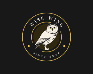 Owl Bird Animal logo design